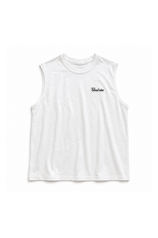 White Tank Top sleeveless