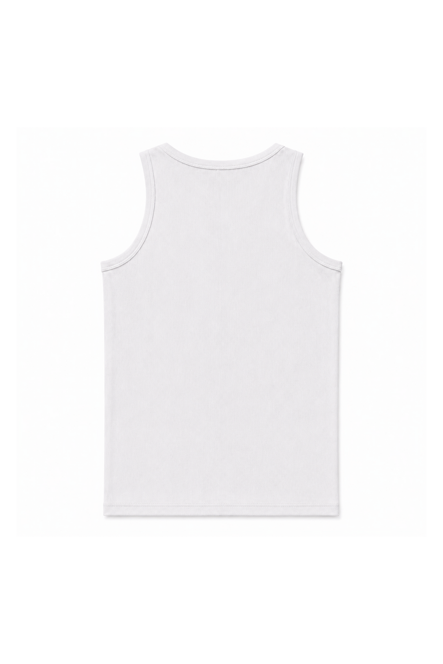 Signature tank top white