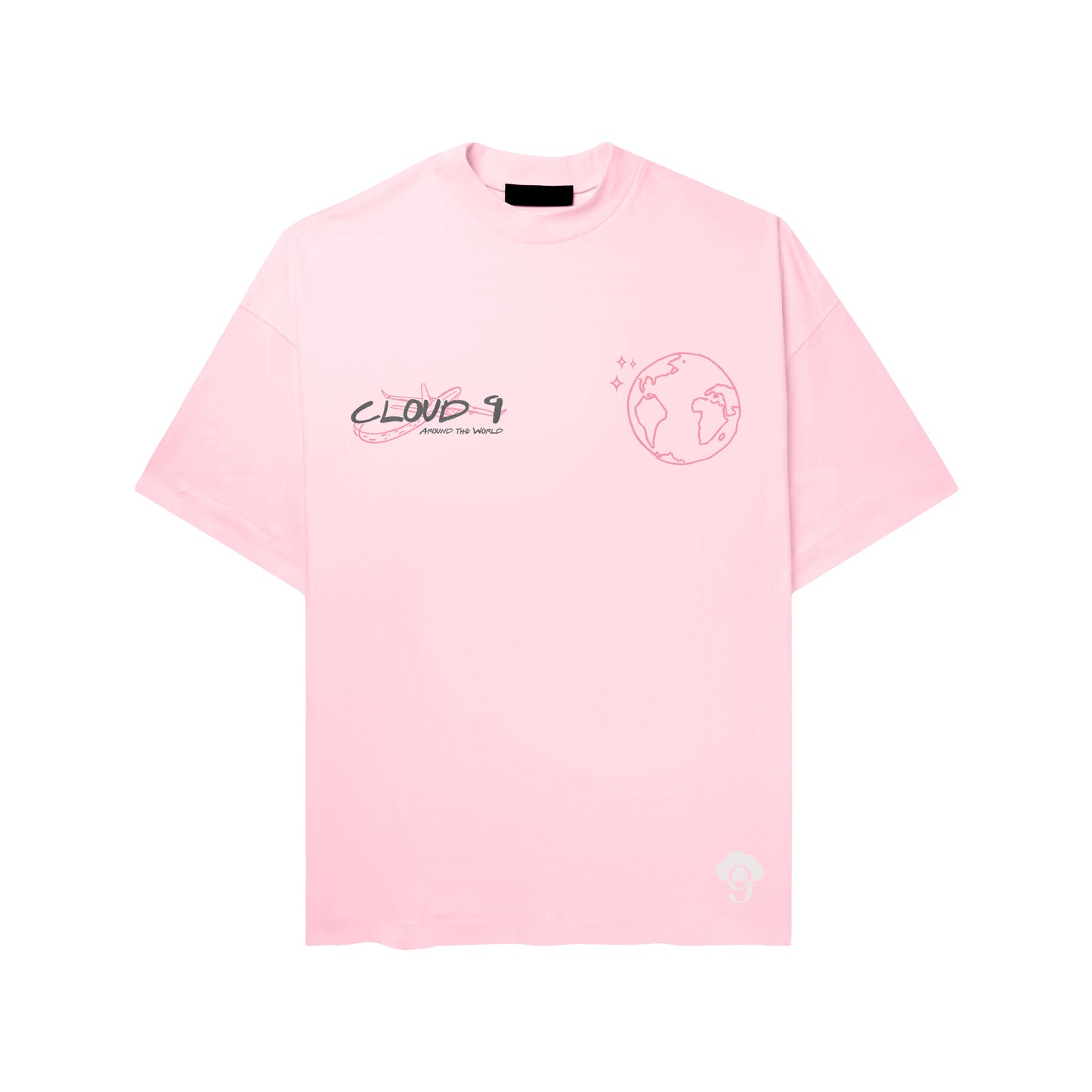 Pink T-shirt Around the world
