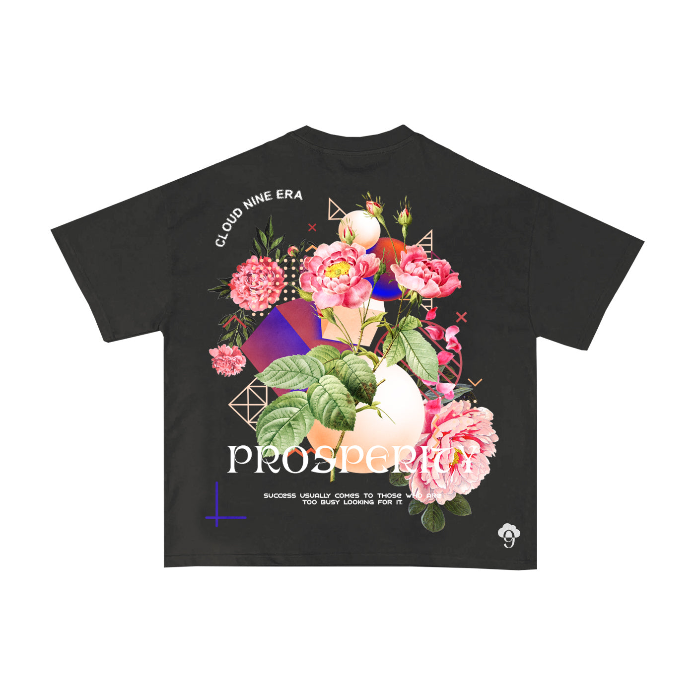 Black T-shirt Prosperity